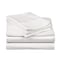 Luxury Dreams 4-Piece 1800 TC Series Deep-Pocket Luxurious Organic Bamboo Blend Bed Sheet Set LD-1800BF-4PC-WHI-Q - alternate 3